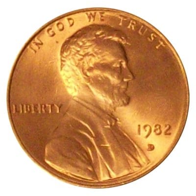 US 1982 Cent