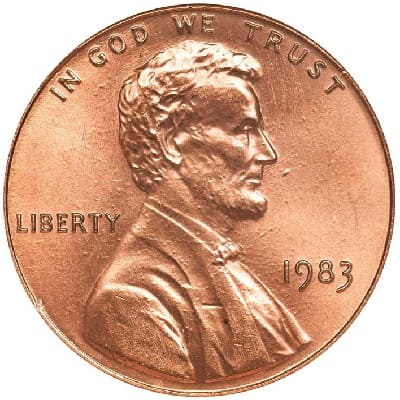 US 1983 Cent