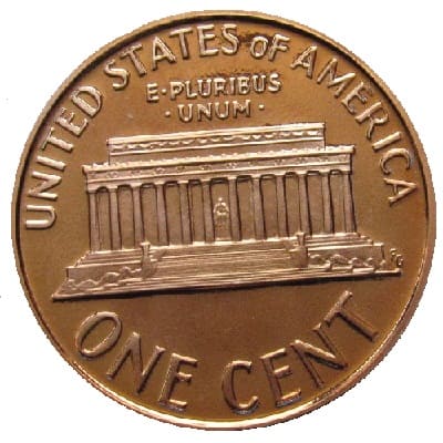 US 1987 Cent Value
