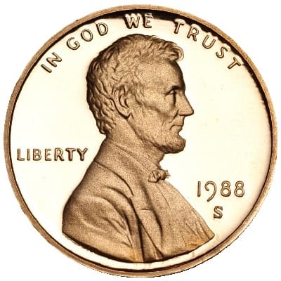 US 1988 Cent