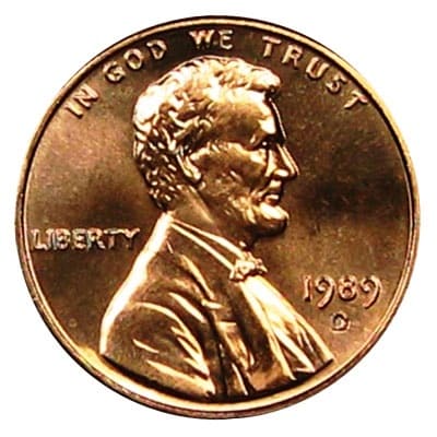 US 1989 Cent