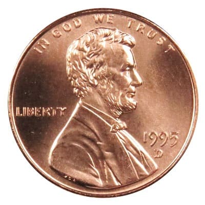 US 1995 Cent