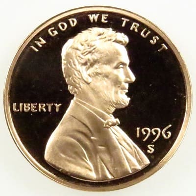 US 1996 Cent