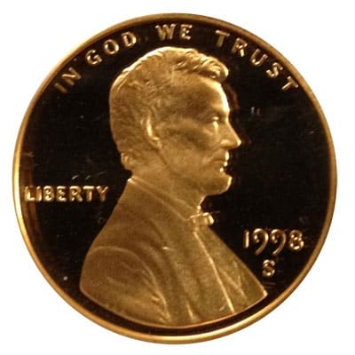 US 1998 Cent