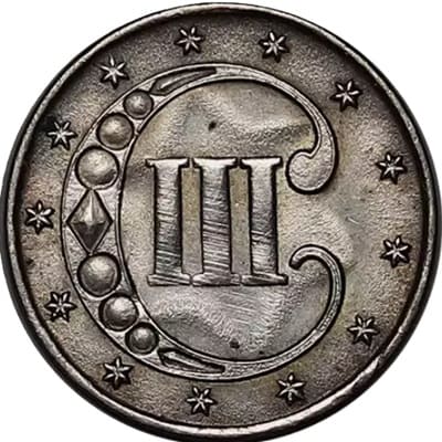 US 1851 Three Cent Value