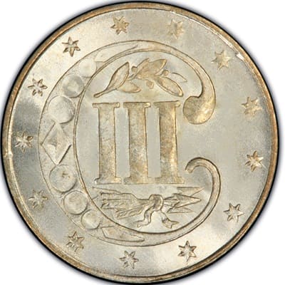 US 1860 Three Cent Value