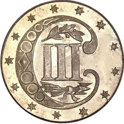 US 1863 Three Cent Value