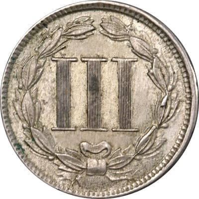 US 1866 Three Cent Value