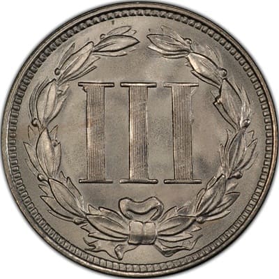 US 1869 Three Cent Value