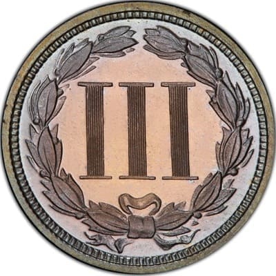 US 1870 Three Cent Value