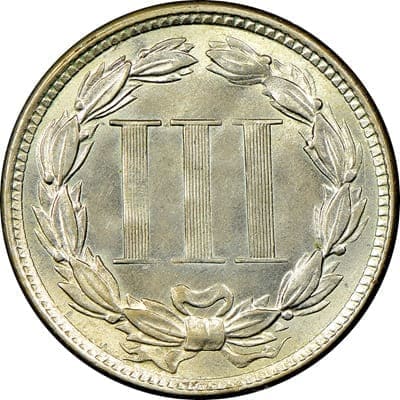 US 1871 Three Cent Value