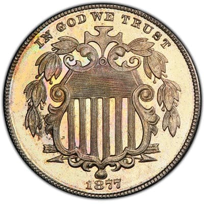 US 1877 Nickel