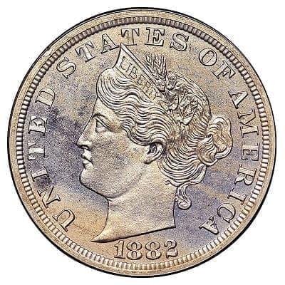 US 1882 Nickel