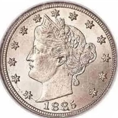 US 1885 Nickel
