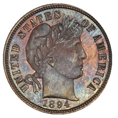 US 1894 Nickel