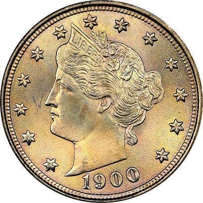 US 1900 Nickel