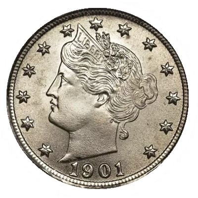US 1901 Nickel