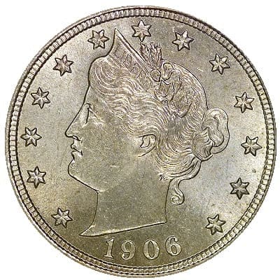 US 1906 Nickel