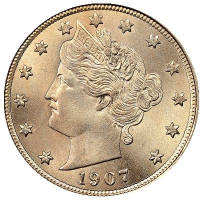 US 1907 Nickel