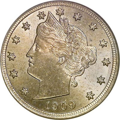 US 1909 Nickel
