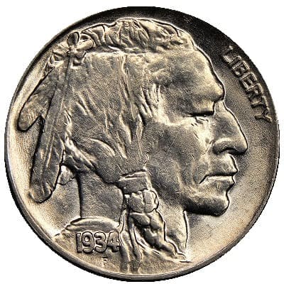 US 1934 Nickel