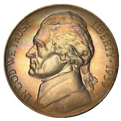 US 1939 Nickel