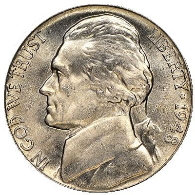 US 1948 Nickel