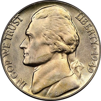 US 1949 Nickel
