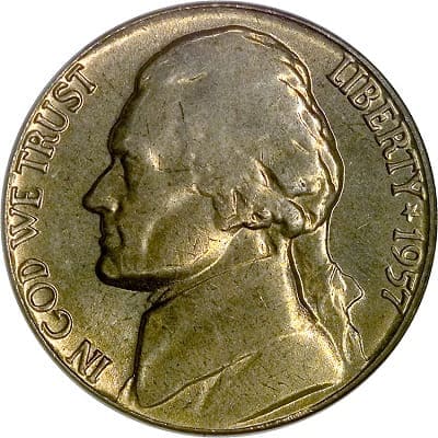US 1957 Nickel