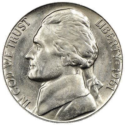 US 1961 Nickel