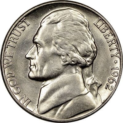 US 1962 Nickel