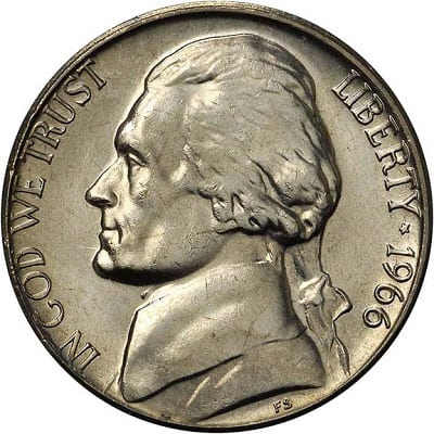 US 1966 Nickel