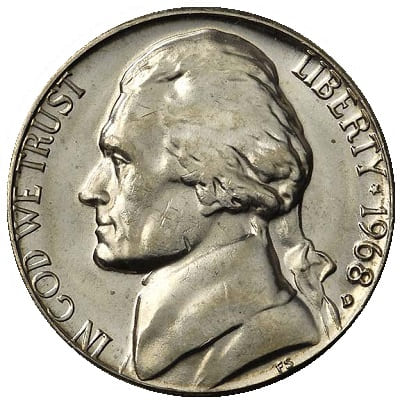 US 1968 Nickel