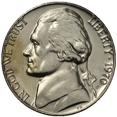 US 1970 Nickel