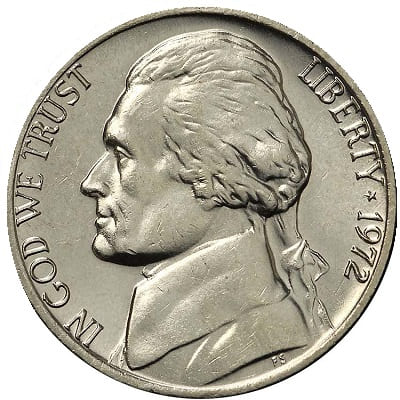 US 1972 Nickel