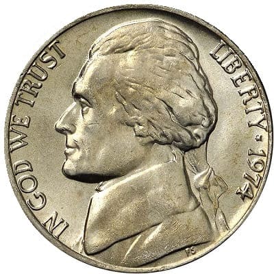 US 1974 Nickel