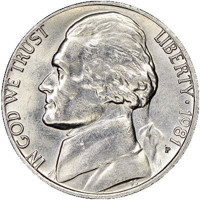 US 1981 Nickel
