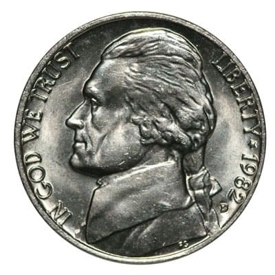 US 1982 Nickel