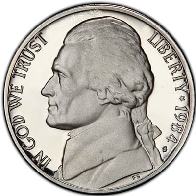 US 1984 Nickel