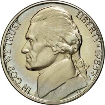 US 1985 Nickel