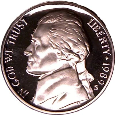 US 1989 Nickel