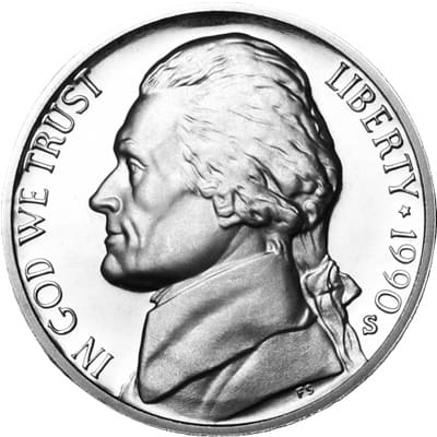 US 1990 Nickel