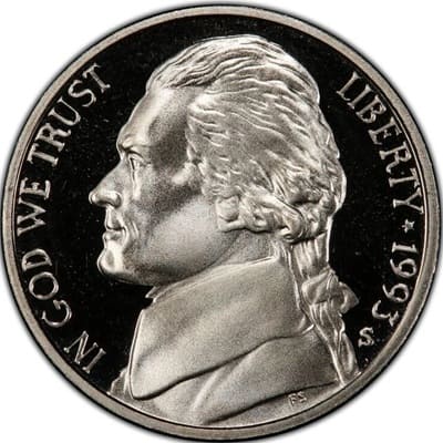 US 1993 Nickel