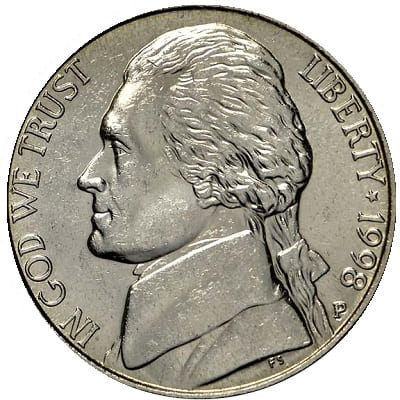US 1998 Nickel