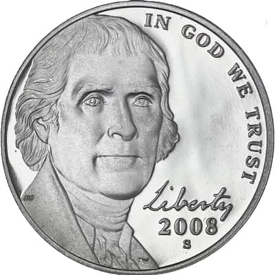 US 2008 Nickel