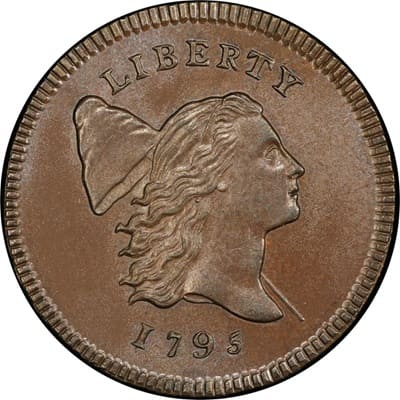US US 1795 Half Cent Value