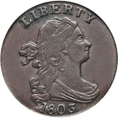 US 1803 Half Cent