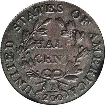 US 1803 Half Cent Value