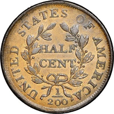 US 1804 Half Cent Value