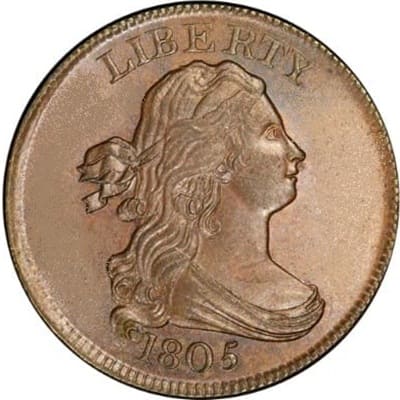US 1805 Half Cent
